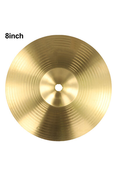 Choice1 8INCH 8 10 Inch Drum Brass Cymbals Percussion Splash Crash Hi-Hat For...