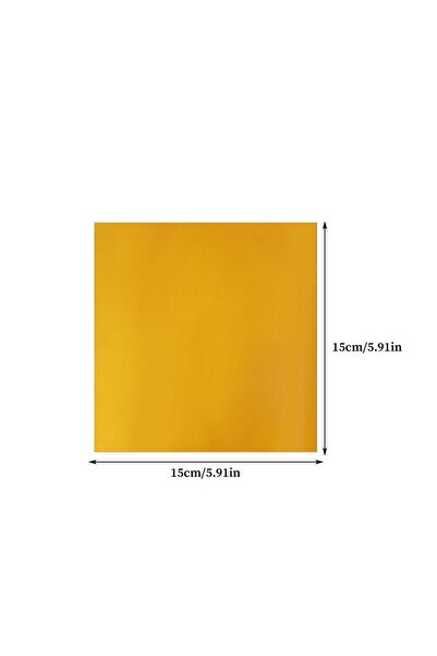 Choice Gold 5.9x5.9 Inch Gold Embossed Paper 20Pcs Embossing foil sheets Prem...