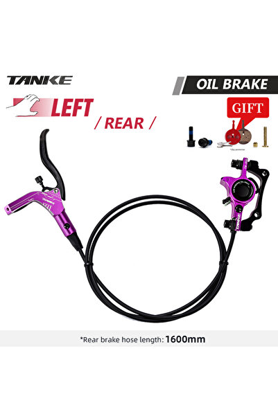 Choice طقم فرامل قرصية هيدروليكية للدراجات الجبلية من Purple-LR TANKE مع أقرا...