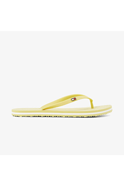 Tommy Hilfiger Strap Beach Kadın Sarı Terlik