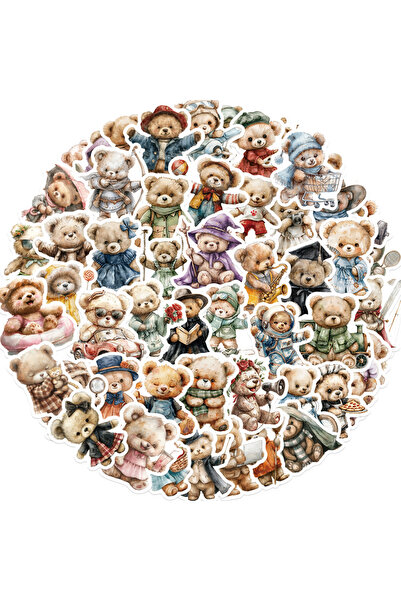 Choice 55 قطعة من ملصقات جرافيتي الدببة اللطيفة، يمكنك صنعها بنفسك، ألعاب كلا...