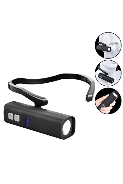 Choice مصباح رأس جديد لعام 2025 مزود بمشبك للأذن - مصباح رأس LED ساطع، قابل ل...