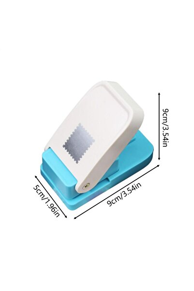 Choice Blue Square Punch Heavy Duty Large Multifunctional Square Hole Postage...