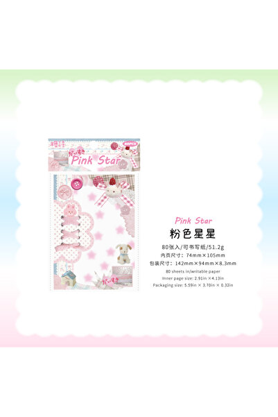Choice B 80pcs Kawaii Japanese Student Notebook Stationery School Office Supp...
