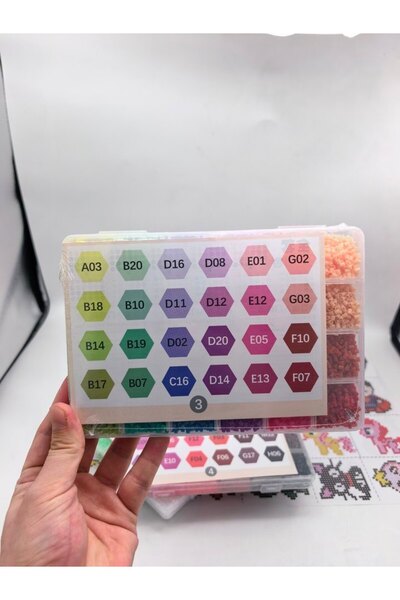 Choice مجموعة من 3 قطع من خرز هاما، لعبة 2.6 مم، لعبة تعليمية للأطفال، ألغاز ...