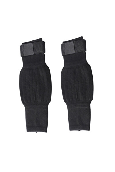 Choice Black with Strap Universal Cold-proof Warm Knee Pads Elastic Soft Thic...