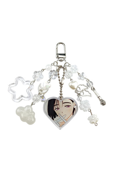 Choice 2 Anime Alien Atage Mizi and Sua Matching Keychains Cosplay Accesserie...
