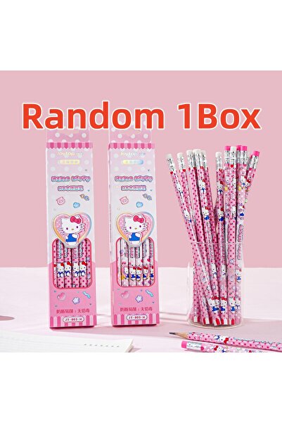 Choice علبة أقلام جويتوب عشوائية - أصلية من سانريو، 12 قلمًا، هيلو كيتي وكورو...