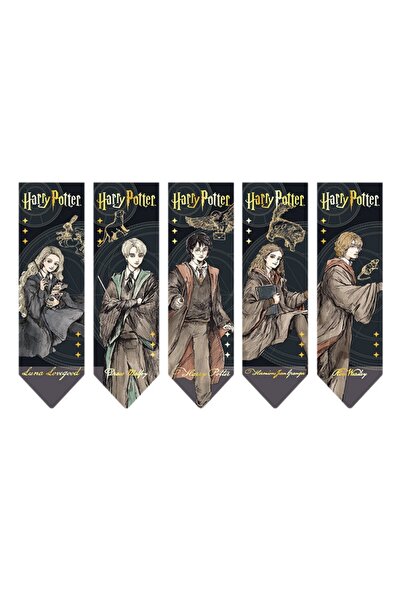 Choice قطعة واحدة من فاصل كتب هاري بوتر الأصلي للقراءة، بتصميم هيرميون ورون، ...