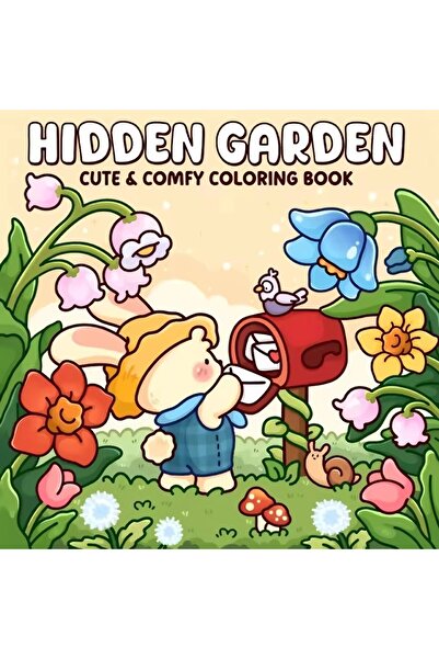 Choice كتاب تلوين متعدد الألوان من مجموعة "الحديقة الخفية" اللطيف والمريح للك...