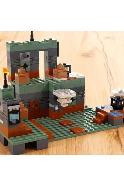 Choice مجموعة مكعبات بناء من سلسلة ماي بيكسل وورلد، 322 قطعة، 5 شخصيات مصغرة،...