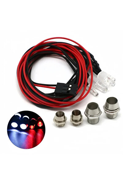 Choice 1 minute 4 RC universal remote control model headlight 1 point 2/4/6/8...