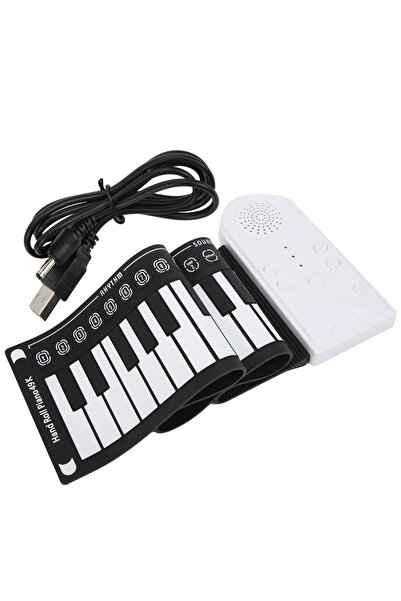 Choice كما هو موضح، بيانو كهربائي محمول قابل للطي، 49 مفتاحًا، قابل لإعادة ال...