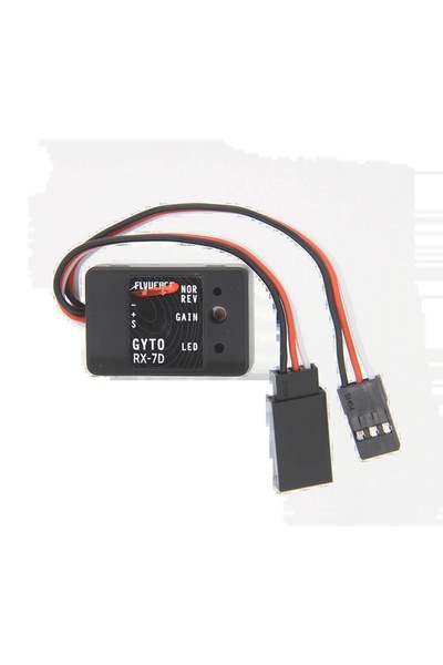 Choice black Mini Car Model Gyro RX-7D Gyroscope Micro DC 4.8-7.4V for RC Rac...