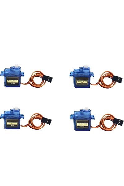 Choice 4pc SG90 180 Degree 1/4pcs SG90 Servo motor micro 9g 180 360 degree mo...