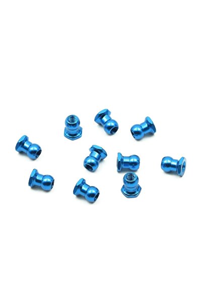 Choice مجموعة موصلات كروية من الألومنيوم الأزرق من تامييا 53640، مقاس 5 مم (1...