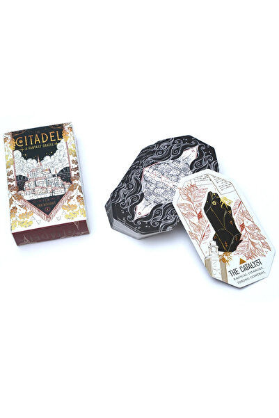 Choice 124 القلعة: مجموعة أوراق التارو الخيالية أوراكل، لعبة ترفيهية للعائلة