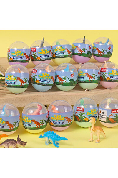 Choice3 ٥ قطع عشوائية، ٥/١٠/١٥/٢٠ قطعة من بيض كبسولات مفاجآت الديناصورات، ألع...