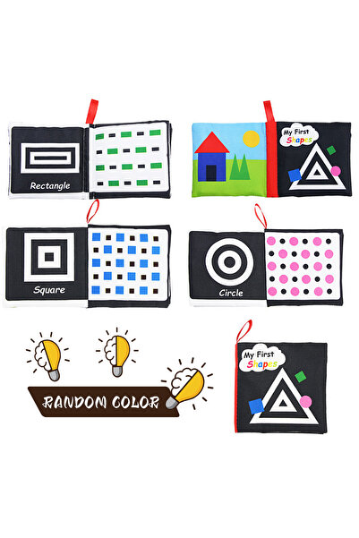 Choice كتاب قماشي صغير للأطفال LT4965-3، بتصميم حشرات، قوس قزح، أرقام، ورسوما...