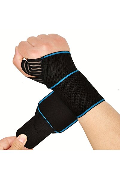 Choice Blue 1pc Adjustable Wrist Support Strap – for Weightlifting, Sports & ...