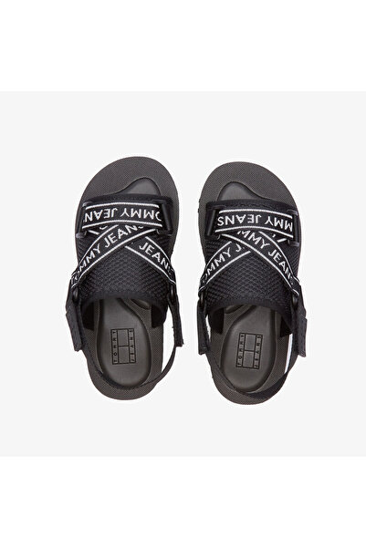 Tommy Hilfiger Tommy Jeans Premium Eva Kadın Siyah Sandalet