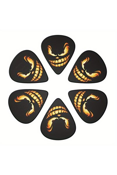 Choice1 0.71mm L21-A78 New Guitar k Set 6-Piece Set- Double-sided Colorful Pr...