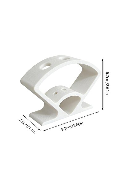 Choice حامل سهام أبيض بثلاث فتحات، رف عرض أنيق لتخزين وتخزين ألواح السهام، من...