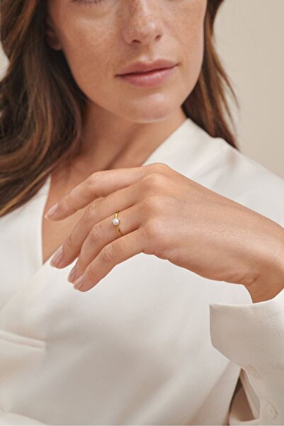 Tchibo Women Jewelry Ring, Gold