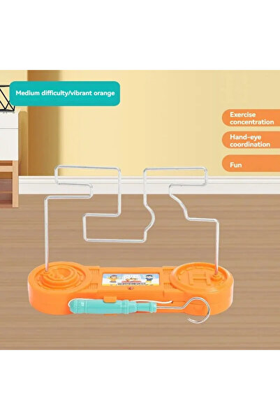 Choice1 orange Fire Line Impact Electric Touch Maze CHILDREN'S Puzzle Interac...