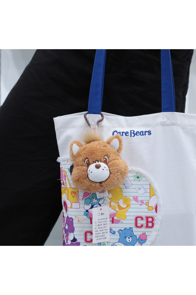 Choice4 Brown Proud Cat Care Bears 12cm Plush Coin Purse Cute Cartoon Doll Ea...