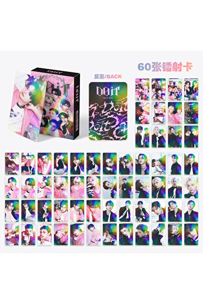 Choice D 60SKT1 DOIT 60PCS Holographic Photocards Laser LOMO Cards Collection...