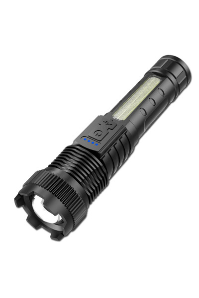 Choice مصباح يدوي LED فائق السطوع قابل لإعادة الشحن من زووم، قطعة واحدة، قابل...