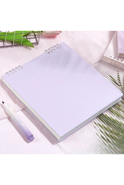 Choice Purple Grid Notepad B5 Sketch Book Notebooks Leaf Notebook Diary Flip ...