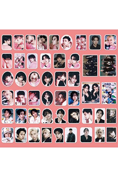 Choice مجموعة ملصقات ألبوم StrayKids DO IT - 97 قطعة - ملصقات بتصميم لي فيليك...