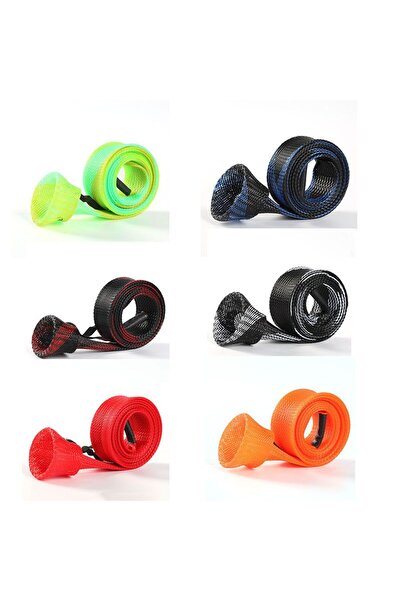 Choice عبوة من 6 أغطية لقصبة الصيد، عبوة من 6 أغطية واقية لقصبة الصيد مع حبل ...