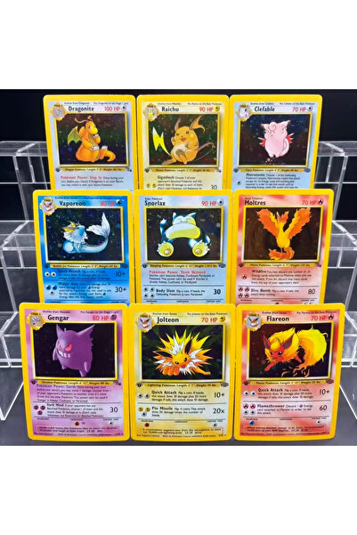 Choice5 مجموعة بطاقات PTCG من النمط 1-9 قطع، الإصدار الأول، دراغونايت، سنورلا...