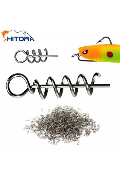 Choice 100 قطعة من دبابيس الصيد، 1.5 سم، زنبركية، قفل لولبي، برغي تثبيت، دبوس...