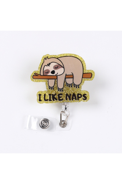 Choice5 بكرة شارة حيوان الكوالا الكرتوني، قابلة للسحب، أكريليك، مزودة بمشبك ل...