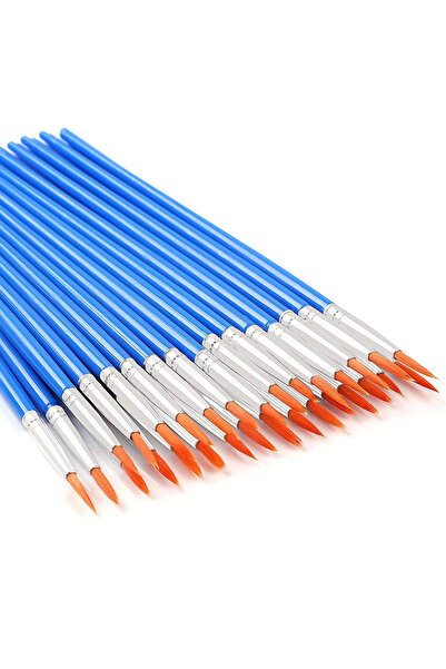 Choice 30 قطعة من فرش الرسم المسطحة الصغيرة ذات الشعيرات الدقيقة المصنوعة من ...