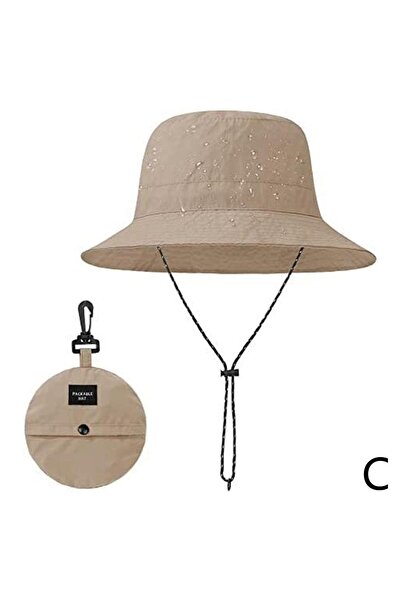 Choice khaki Waterproof fisherman hat women Summer Sun anti-UV protection cam...