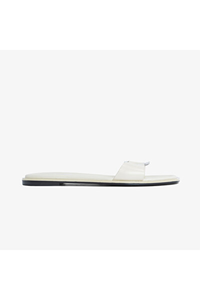 Calvin Klein Kadın Bej Terlik