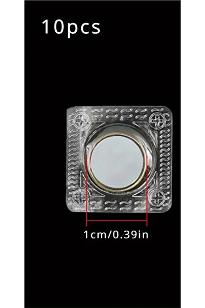 Choice مجموعة من 10 قطع من المشابك المغناطيسية للخياطة - مشابك معدنية غير مرئ...