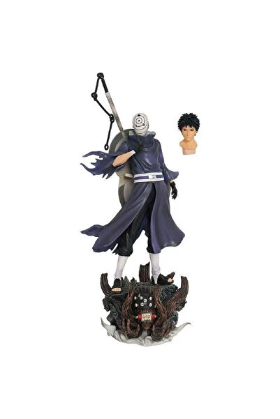 BANDAI تمثال أوتشيها أوبيتو ناروتو من الأنمي، تمثال أوتشيها أوبيتو ذو الرأسين...