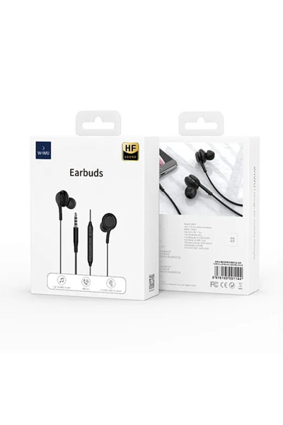 WIWU EB310 3.5mm Stereo Wired Earphones with Microphone
