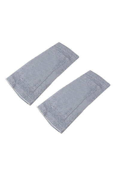 Choice M grey Sports Thickened Winter Rabbit Fur Warm Knee Protector Anti Col...