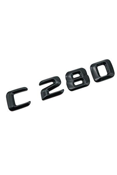 MERCEDES Emblemă neagră C 280 pentru portbagaj
