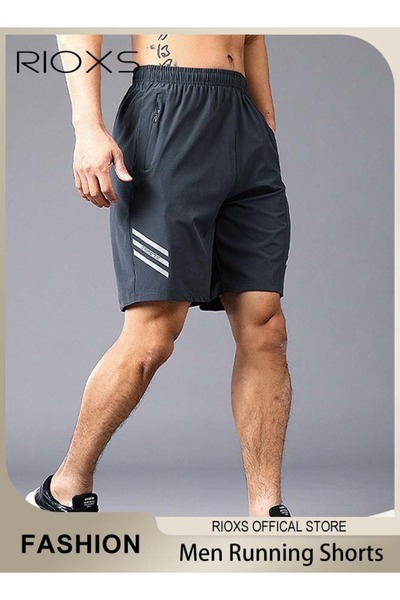 RIOXS Men's Running Shorts, Athleisure Unlined Shorts, Athletic Lightweight S...