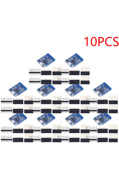 Choice9 لوحة تطوير صغيرة ESP8266 D1 مزودة بتقنية واي فاي، 10 قطع أو 1-20 قطعة...