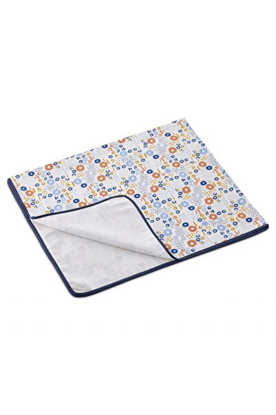 Babyjem Pătură dublă din muselină pentru bebeluși, inele colorate