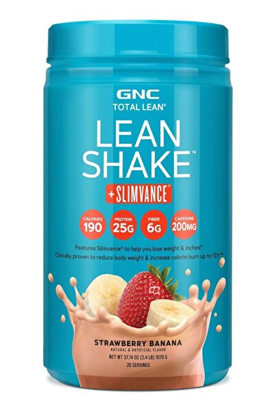 G.N.C مخفوق البروتين GNC Total Lean Lean Shake + Slimvance - بنكهة الفراولة و...